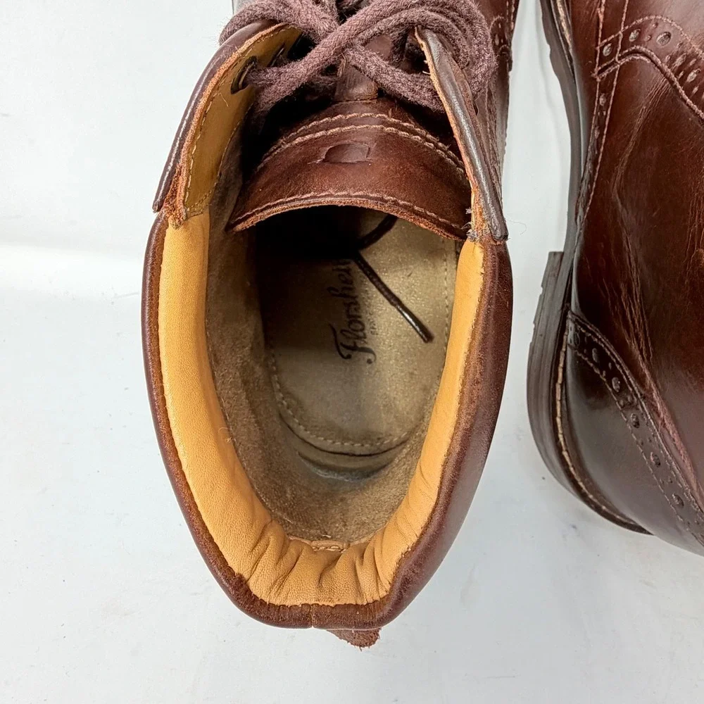 Florsheim leather boots